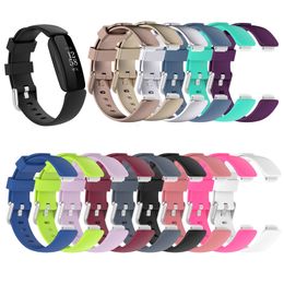 Silicone Watch band Strap for Fitbit Inspire 2 bracelet anti-lost belt Smart Watch Replacement waterproof Band wholesale