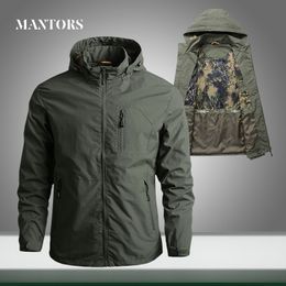 Men Military Jacket New Casual Bomber Pilot Jackets Male Solid Loose Zipper Tactical Overcoats Outerwear Cargo Windbreaker 201201