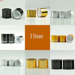 18mm Aluminium Caps For Essential Oil Perfumes Bottle, Glass Container's Closure 100pc/lothigh qualtity