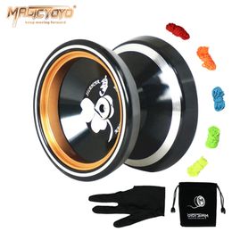 MAGICYOYO M001 T Bearing Yoyo Professional Silencer yo yo Hot Sales Kids Toys Yo-yo diabolo Gift for Children LJ201031