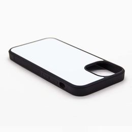 Blank Cases for iPhone 13/12/11/maxSublimation Print Silicone edge TPU+PC Phone Case Mobile Phone Shell