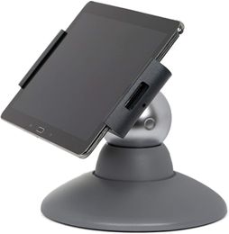 Tablet PC Stands Tablet Holder Motion (7-13 Inches, 360 Degrees Rotation with Anti-Theft Device) Silver/Charcoal