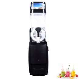 Slushy Machine Double Tank Frozen Drink Smoothie Dispenser Making Ice-Cool Jucie Maker For Commercial Snow Melting Machine