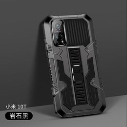 Shockproof Armour Phone Cases Protection With Stand Cover For Xiaomi Mi 10T Pro Anti-Fall, Mi 10T Lite