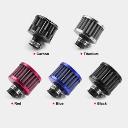 Universal Car 12mm 1 Inch For Motorcycle Cold Air Intake High Flow Crankcase Vent Cover Mini Breather Philtres