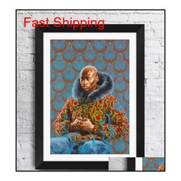 Kehinde Wiley Art Painting Art Poster Wall Decor Picture Print Unframe 16 qylbkI bdenet