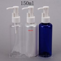 Wholesale , 150ml pump oil bottle makeup mouth pressure snap cosmetic bottles PET plastic packinggood package