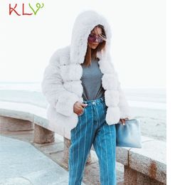 Women Jacket Vintage Hooded Fluffy Faux Fur Coat Short Furry Winter Warm Outerwear Coat Autumn Casual Party Overcoat 19Aug 201212