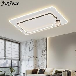Ceiling Lights Lamp Living Room Decoration Led For Bedroom Dining Ultra Bright Ultra-thin Lighting Remote Control Indoor