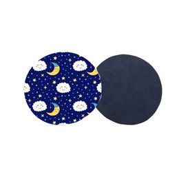 Factory Price Blank Custom Mouse Pad for Sublimation Printing Thermal Transfer Round Shape Mouse Pad