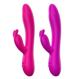 -NXY Vibratoren 16 Modi Handheld Silikon Vagina Klitoris Stimulation Massagegerät G Fleck Kaninchen Vibrator Spielzeug Sex für Frau Erwachsene Masturbator 0107
