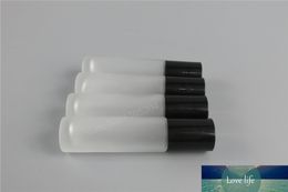 12X10ml essential oil glass bottle, 1/3 oz glass roll on bottle, 10cc Frosted perfume roller vial