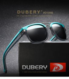 High Quality Vintage Sunglasses Polarized Men's Sun Glasses For Men Square Shades Driving Blue Black Retro Oculos Male 9 Colors