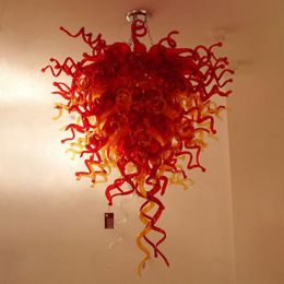 Modern Customized LED Pendant Lamp Romantic Home Decor Chandelier Lighting Hand Blown Murano 28 by 40 Inches