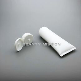 250ml 30Pcs/Lot White Empty plastic Soft tube Cosmetic Packaging 250cc Lotion Cream Skin Care squeeze Containers Tube