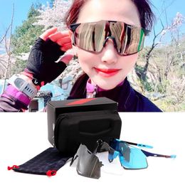 Outdoor Eyewear UV400 Mountain Road Bicycle Glasses Sports Goggles Cycling 100 Bike Running Windproof Sunglasses 56Y4