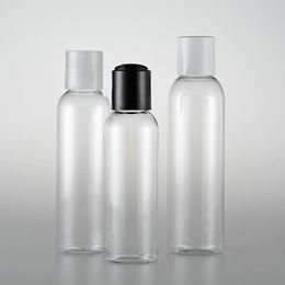 DHgate Empty Clear PET 1oz 1.7oz 2 oz Plastic Bottle with Flip Cap for Hand Sanitizer , Reusable Squeezable Alcohol Dispenser Bottle