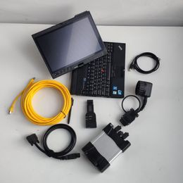 Auto Diagnostic Tool icom NEXT A2 for BMW with latest version V06.2024 installed Well on X220t I5 CPU 4G Used laptop and 1TB HDD