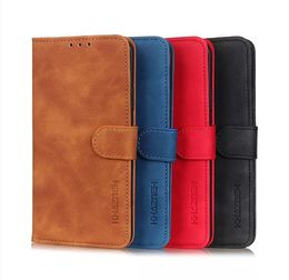 KHAZNEH Luxury Leather PU Wallet Flip Case Cover Phone Cases For iphone 12 HUAWEI LG Velvet samsung