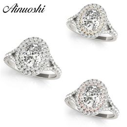 Ainush 925 silver women's wedding date ring Y200106