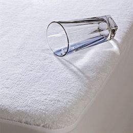160X200 Cotton Terry Matress Cover Waterproof Mattress Protector Anti-Pull Air-Permeable Anti Dust Mite Mattress Pad Cover 201218