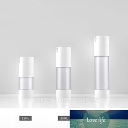 15ml30ml50ml 30pcs Plastic Cosmetic Frosted Vacuum Toner Spray Nozzle Container,Empty DIY Airless Cosmetic Liquid lotion Bottle