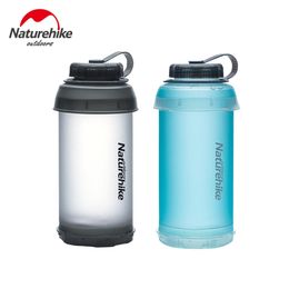 Naturehike 750ml Foldable Water Cup Ultralight TPU Outdoor Water Bottles For Camping Hiking Trail Running Mountaineering Travel 201221