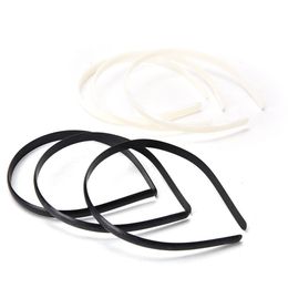 DIY Classic Plastic Hair Band Headbands NO Teeth Headwear Girl Hair Tool Accessories White Black 2021