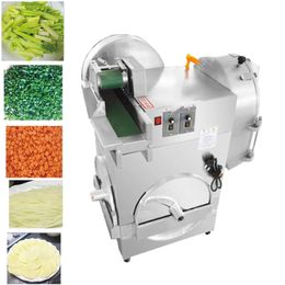 Vegetable Cutting Machine Electric Potato Cutter Stainless Steel Vegetable Slicer Food Processor