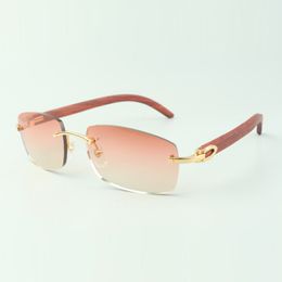 Designer classic sunglasses 3524026 with natural original wooden legs glasses, Direct sales, size: 56-18-135mm
