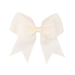 New Big 4.5inch Grosgrain Ribbon Hair Bow Hair Clips Kids Girls Hair Bow Hairpins Barrettes Child Head Wear