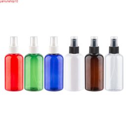 Empty PET Perfume Bottle With White Black Plastic Mist Sprayer 220cc Refillable DIY Cosmetic Freshener Makeup Fixer Sprayhigh quatiy