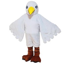 2019 factory hot new Seagull Mascot Costumes Cartoon Character Adult Sz