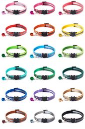 Nylon Reflective Pet Dog Collar for Small Dogs Cat Puppy Necklace with Bell For Chihuahua Necklace Pet Products For Pet fast ship