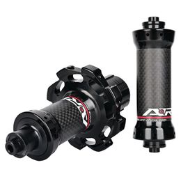 ARC Carbon Fibre Road Bike Hub AL 7075 10S 11S QR Sealed Bearing Racinng Bicycle Wheel Hub Quick Release For SHIMANO