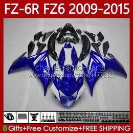 OEM Bodywork For YAMAHA FZ600 FZ 6R 6N 6 Factory Blue FZ6 R N 600 2009-2015 Body 103No.174 FZ6R FZ6N FZ-6R 09 10 11 12 13 14 15 FZ-6N 2009 2010 2011 2012 2013 2014 2015 Fairing