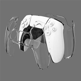 Hot Sale Crystal Shell Game Controller Protective Case Cover For PS5 Vibration Joystick Gamepad Game Controller PlayStation5 With Retail Box
