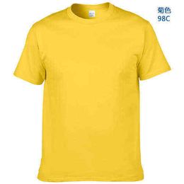MRMT 100% Cotton T-Shirt Mens New Brand Round Neck Solid Pure Color Short Sleeve Men T Shirt 2022 Size XS-3XL Top Tees For Male G220223