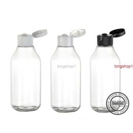 free shippingHot sale,30pcs,100ml Transparent clamshell square necked bottle,lotion bottles, refillable bottles