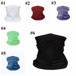 Face Masks Bandanas With PM 2.5 Filter Designer Mask Outdoor Head Scarves Neck Wrap Gaiter Cycling Face Mask Seamless Magic Scarf ZY02
