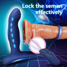 NXY Vibrators Prostate Massager Vibrator for Men Anal Plug Male Masturbator Delay Ejaculation Rings for Penis Anus Stimulation Goods for Adult 0104