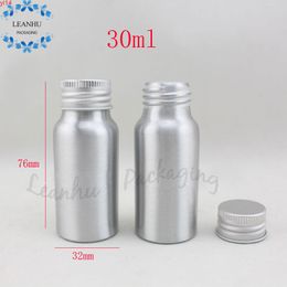 Metal Water Bottle With Screw Cap,30ML Mini Sample Packing Container,Empty Refillable Skin Cream Aluminium Cosmetics Containershigh qualtity