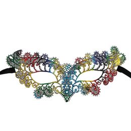 lovely eyes NZ - Lovely Pet 1Pc Blue Lady Lace Mask Cutout Eye Mask For Masquerade Party Halloween Party Fanc Shipping High Quality New Hot Sales Slsgl