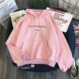 Fashion Thirteners Letter Print Sweatshirts for Women Long Sleeve Black Men Hoody Casual Hoodies Pullover Streetwear Female 201102