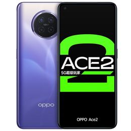 Original OPPO Ace 2 5G Mobile Phone 12GB RAM 256GB ROM Snapdragon 865 Octa Core 48.0MP NFC 4000mAh Android 6.55" OLED Full Screen Fingerprint ID Face Smart Cell Phone