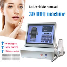NEW Wrinkle Removal 3D ultrasound hifu skin tightening face lifting machine salon body slimming beauty equipment