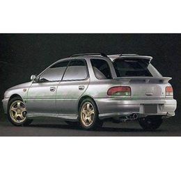 For 1993-2001 Impreza Waggon WRX GC8 GF STI Hatchback ROOF Spoiler Rear Wing FRP unpainted