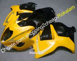 Customized Fairing For Suzuki Parts GSXR Fairing GSX-R 1300 1999-2007 GSXR1300 Hayabusa ABS Yellow Black Fairings Kit (Injection molding)