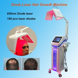 High Quality Professional Hair-Growth Products New 650nm Diode Laser Hair Regrowth Machine/hair salon equipment