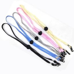 Adjustable Anti-lost Mask Lanyards 65cm Child Adult Face Mask Extension with Clip Masks Rope Hang On Neck String